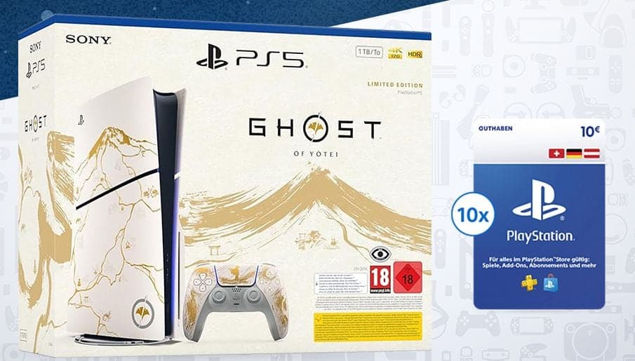 PlayStation 5 Ghost of Yōtei Limited Edition mit DualSense-Controller